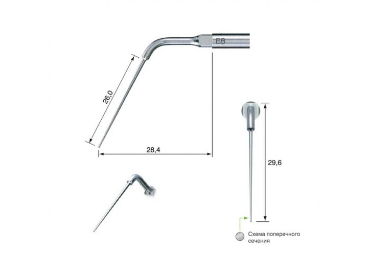 E8 - насадка к скейлерам Varios