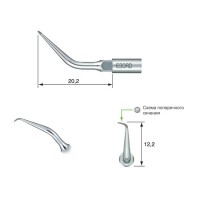 E30RD - эндоретроградная насадка с правосторонним изгибом к скейлерам Varios