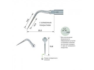 E4D - эндодонтическая насадка к скейлерам Varios