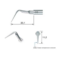 G5 - насадка к скейлерам Varios для удаления зубного камня (для NSK/Satelec)