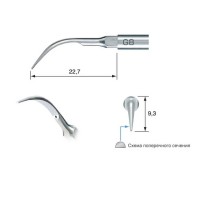 G8 - насадка к скейлерам Varios для удаления зубного камня (для NSK/Satelec)