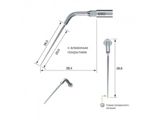 E8D - эндодонтическая насадка к скейлерам Varios