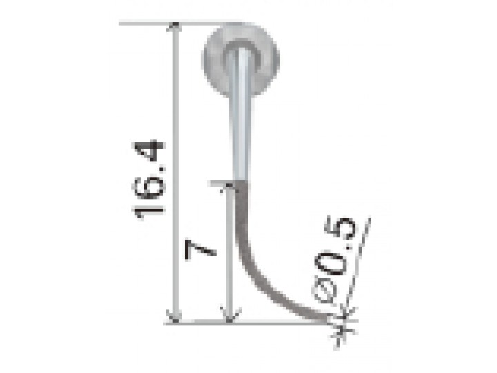 Насадка P2LD для снятия зубного камня на скалер (разъем UDS Woodpecker, EMS)
