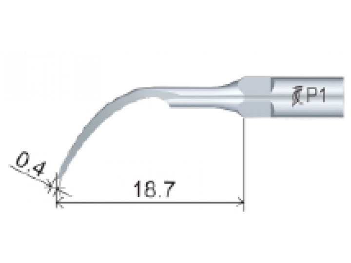 Насадка P1T парадонтологическая на скалер (разъем UDS Woodpecker, EMS)