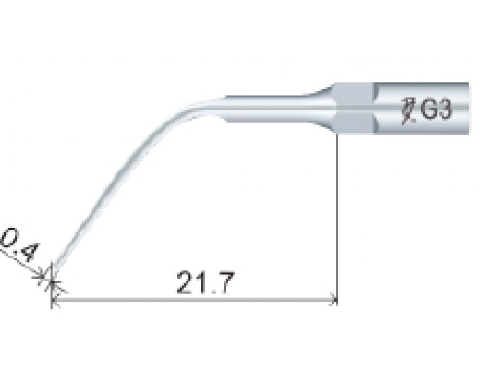 Насадка G3 для удаления зубного камня на скалер (разъем UDS Woodpecker, EMS)