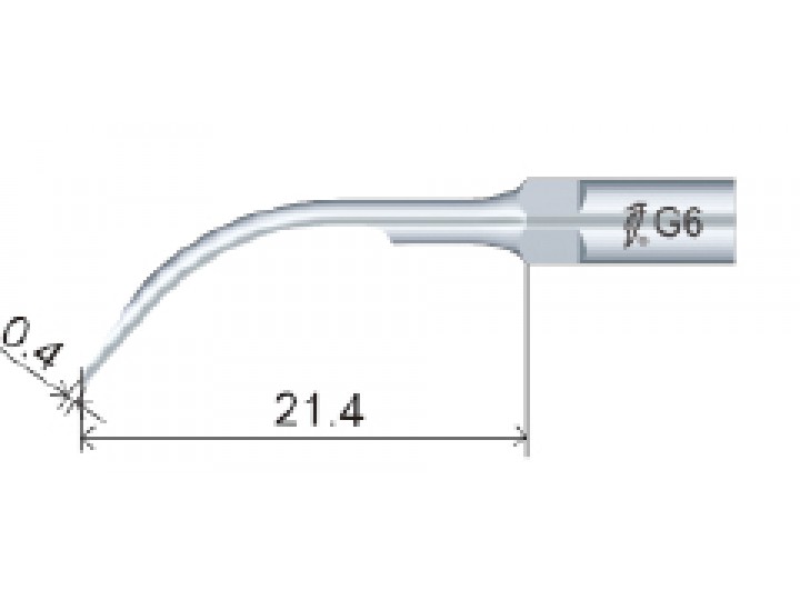Насадка G6 для удаления зубного камня на скалер (разъем UDS Woodpecker, EMS)