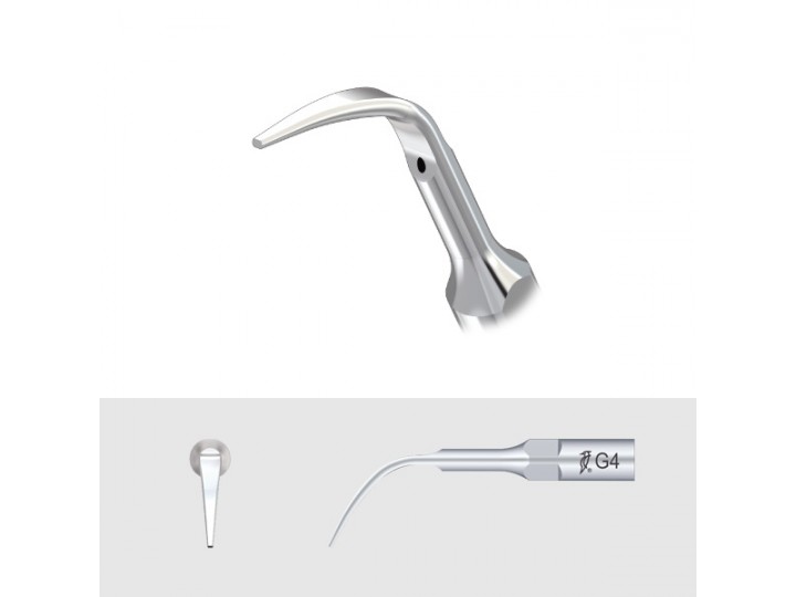 Насадка G4 для удаления зубного камня на скалер (разъем UDS Woodpecker, EMS)