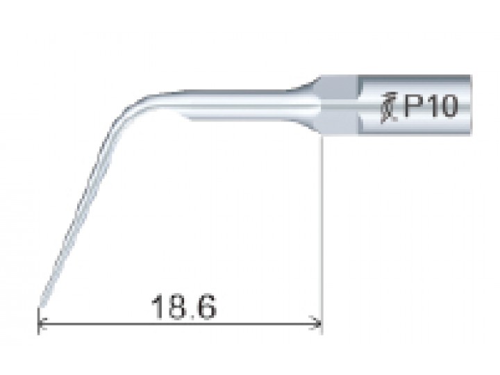 Насадка P10 парадонтологическая на скалер (разъем UDS Woodpecker, EMS)