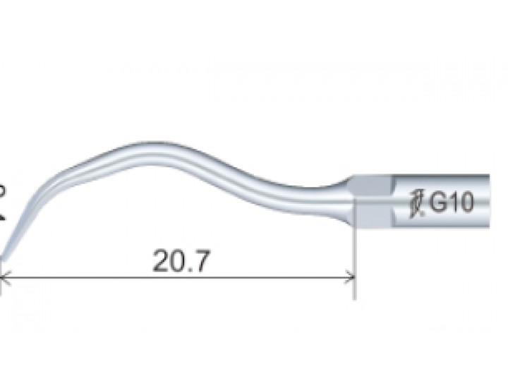 Насадка G10 для снятия зубных отложений на скалер (разъем UDS Woodpecker, EMS)