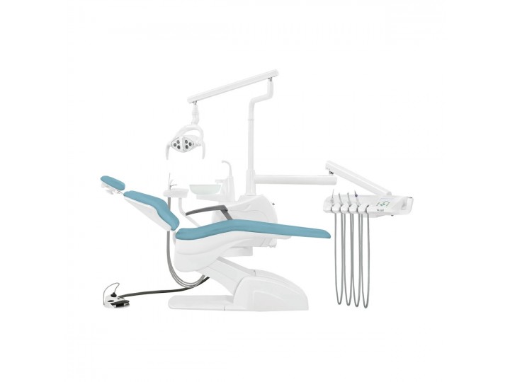 Установка стоматологическая QL2028 (Pragmatic) с нижней подачей цвет P01 голубой