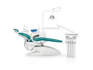 Установка стоматологическая BZ636 compact с нижней подачей со скалером цвет Р03 бирюзовый
