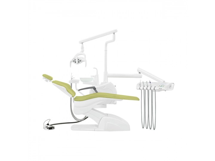 Установка стоматологическая QL2028 (Pragmatic) с нижней подачей цвет P02 зеленый