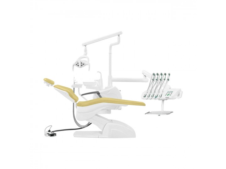 Установка стоматологическая QL2028 (Pragmatic) с верхней подачей с мягкой обивкой цвет М01 бежевый
