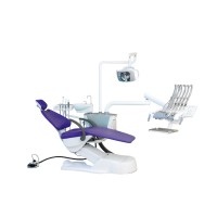 Установка стоматологическая BZ637 Standart с верхней подачей со скалером цвет МР06 фиолетовый