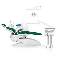 Установка стоматологическая BZ636 compact с нижней подачей со скалером цвет Р13 тёмно-зелёный