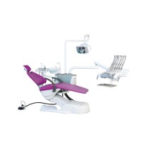 Установка стоматологическая BZ637 Standart с верхней подачей со скалером цвет МР07 розовый