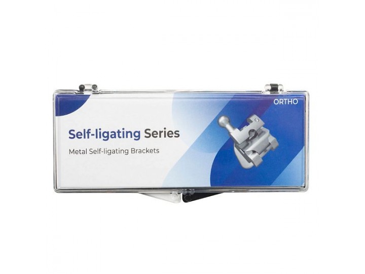 Набор брекетов Self-Ligating металлических .022 ROTH с крючком, ORJ (20шт)