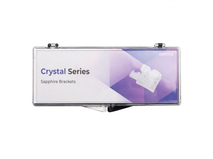 Брекет Crystal сапфировый .022 MBT, ORJ (1 шт)