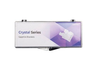 Набор брекетов Crystal сапфировых .018 ROTH с крючком, ORJ (20 шт)