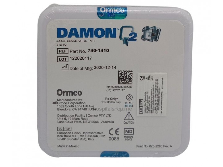 Набор брекетов Ormco Damon Clear2 #740-1408