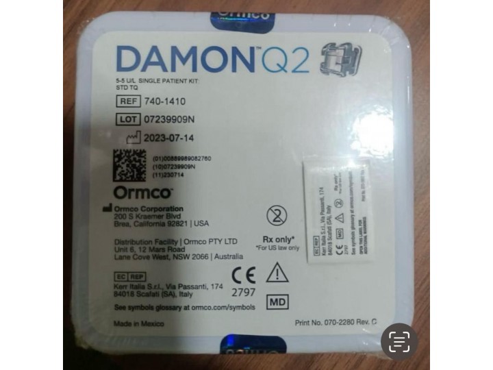 Набор брекетов Ormco Damon Clear2 #740-1408