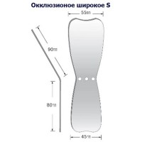 Зеркало внутриротовое для фотографирования с родиевым покрытием арт. 13577