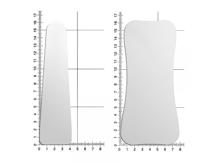 Набор зеркал для дентальной фотографии (2 шт), комплект №1