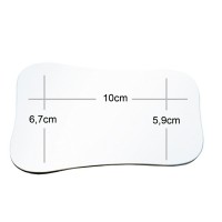 Зеркало фотографическое, двухстороннее, окклюзионное, для взрослых, хромированное арт. MZP512.