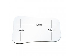 Зеркало фотографическое, двухстороннее, окклюзионное, для взрослых, хромированное арт. MZP512.