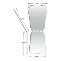 Зеркало внутриротовое для фотографирования с родиевым покрытием арт. 13571