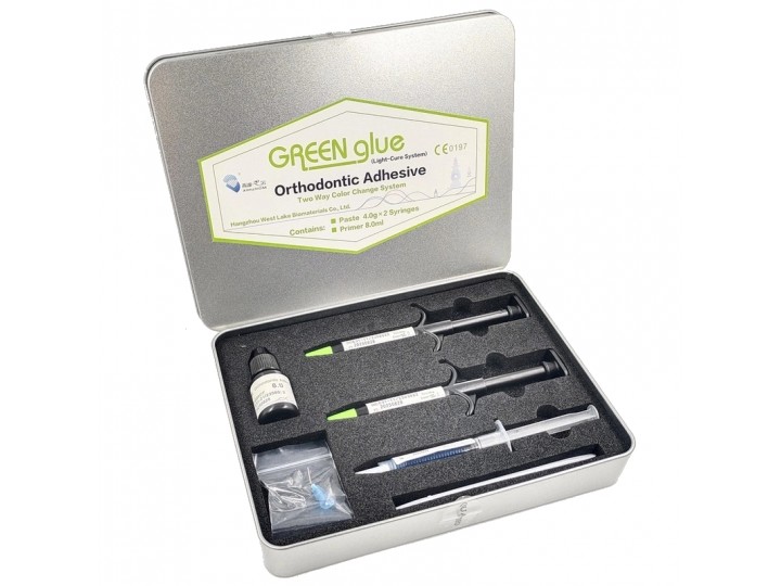 GREEN GLUE Orthodontic Adhesive mini-kit / Адгезив светоотверждаемый, набор мини Арт. Е31-02