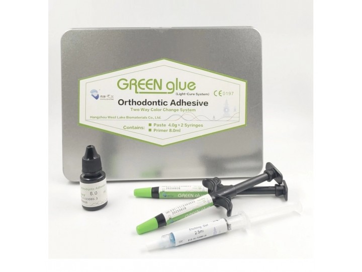 GREEN GLUE Orthodontic Adhesive mini-kit / Адгезив светоотверждаемый, набор мини Арт. Е31-02