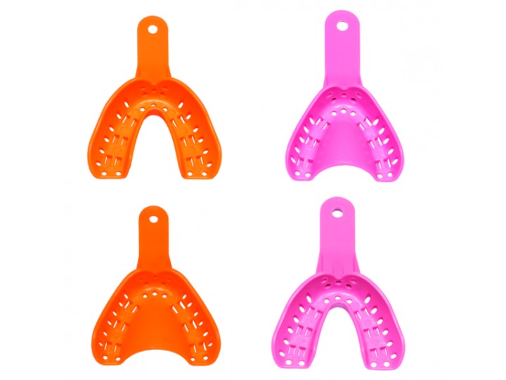 JNB Ложки детские ортодонтические перфорированные для слепков