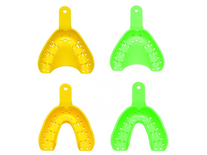 Ложки ортодонтические перфорированные пластиковые