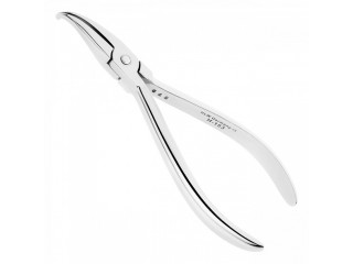 Щипцы Хау с укороченными щечками изогнутые 0.56х0.7 мм H-153