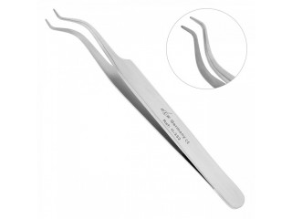 Пинцет для щечных трубок 13 см H-332