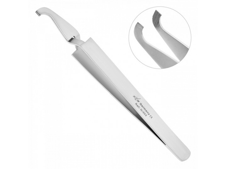 Пинцет обратный 13 см H-302