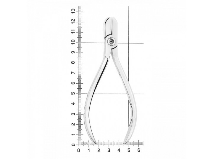 Кусачки для жесткой проволоки Де Ла Роса 0.22х0.25 мм H-112