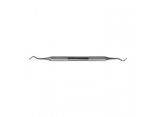 HSG 032-28 - нож эмалевый двусторонний, дистальный, форма 28