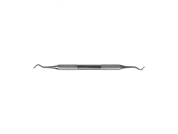 HSG 032-28 - нож эмалевый двусторонний, дистальный, форма 28