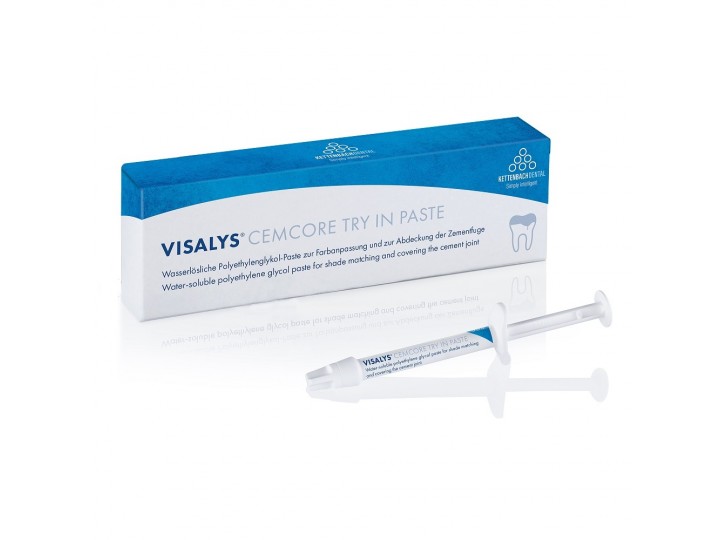 Цемент композитный Visalys CemCore Try In Paste, Kettenbach Dental