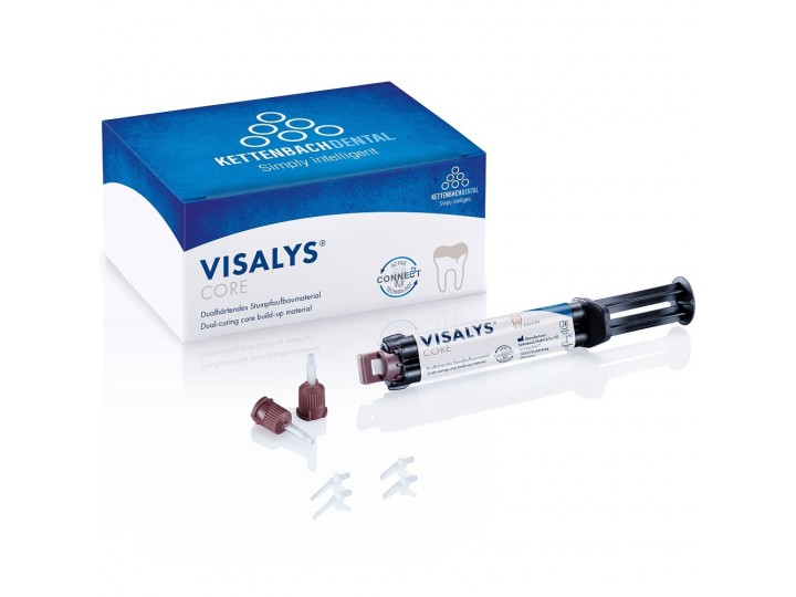 Композит двойного отверждения Visalys Core 1 шприц