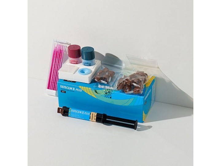 ESTECEM II PLUS- Композитный цемент для фиксации двойного отверждения (набор) цвет универсальный