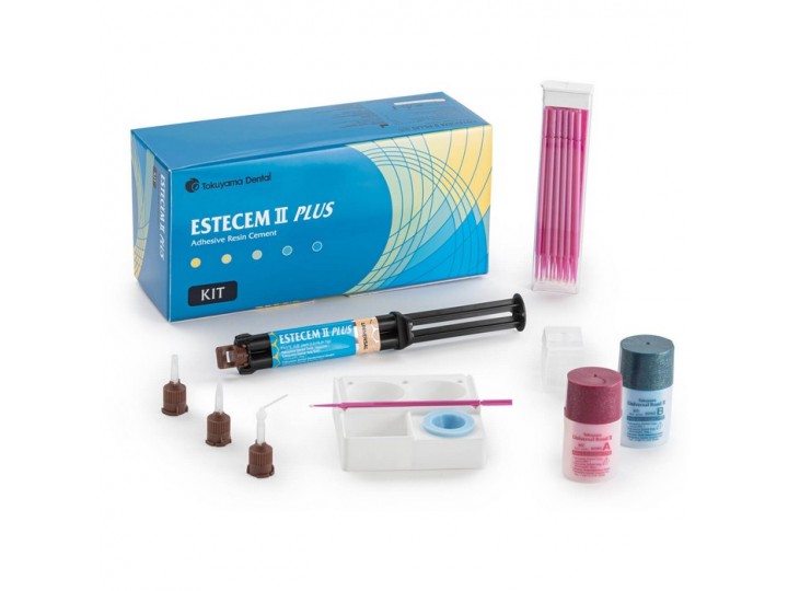 ESTECEM II PLUS- Композитный цемент для фиксации двойного отверждения (набор) цвет универсальный