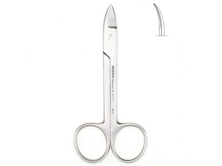 Ножницы изогнутые Beebee 131-271-P