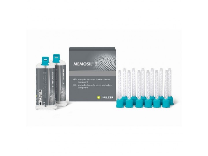 Прозрачный регистратор прикуса Мемосил 2 - Memosil 2 3 х 2 х 50 мл