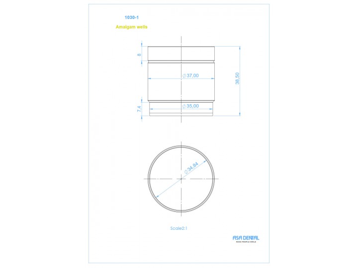 Емкость для замешивания (ступка) 1030-1