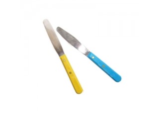 Шпатель металлический с пластиковой ручкой