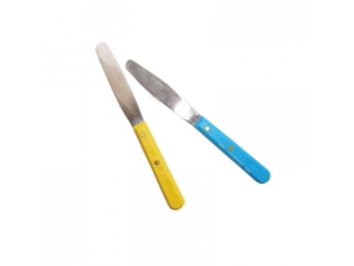 Шпатель металлический с пластиковой ручкой