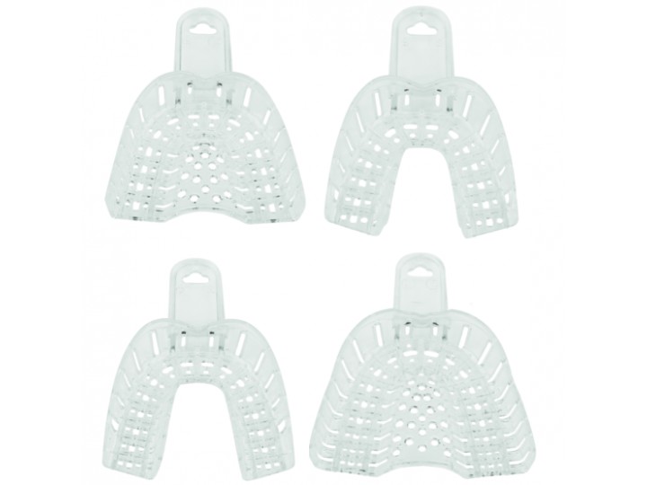 Ложки перфорированные для размешения слепков для имплантологии, 12 шт.